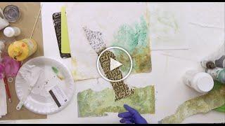 Mixed Media Tutorial - Plaster on Paper