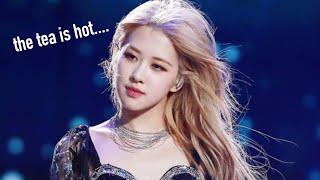 blackpink’s rosé being rude and disrespectful for 4 minutes