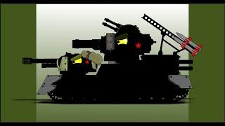 Hybrid KV-35 Fedor + KV-6 Fans Made Version  HomeAnimations - Cartoons About Tanks