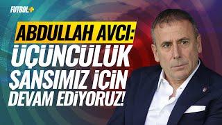 Abdullah Avcı Sivasspor mağlubiyeti sonrası açıklamalarda bulundu