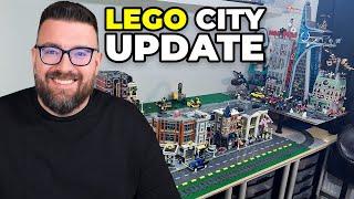 Lego City Progress Report New Modular Buildings & Expansion Plans