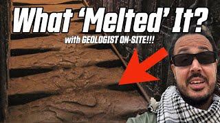 DENDERA MELTED STAIRCASE - GEOLOGIST EXPLAINS MELTED STEPS IN HATHOR TEMPLE DENDERA EGYPT