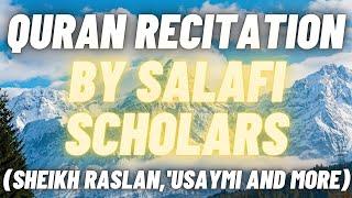 Quran Recitations By Salafi Scholars Sheikh Saleh Al Fawzan Raslan and more