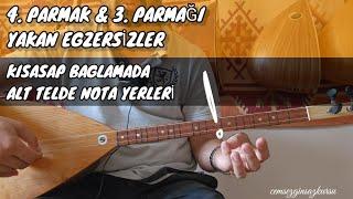 TEMEL BAĞLAMA EGZERSİZLERİ #kromatik YÜRÜYÜŞ