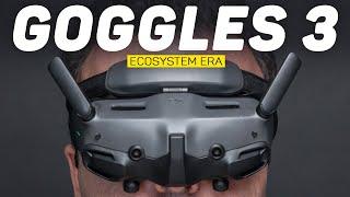 DJI Goggles 3 Overview - The Era Of The Ecosystem