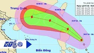 Bão số 2 tiến vào Biển Đông gió giật cấp 12  VTC