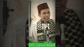 UAS - Suara Adzan #shorts #uasterbaru #ustadzabdulsomad #dakwahislam