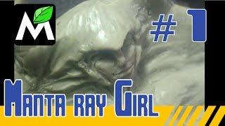 Sculpting Manta-ray Girl part 1 Making the base shapes  Friki Sculpt in wax