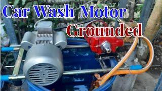 HOW TO CHECK GROUNDED CAR WASH MOTOR DIY