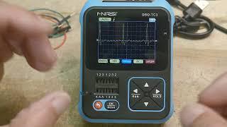 #1508 FNIRSI DSO-TC3 Digital Oscilloscope Transistor Tester Function Signal Generator review