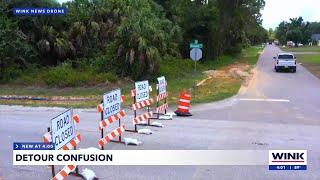 Traffic signs and reckless driving leading to concerns in Port Charlotte neighborhood
