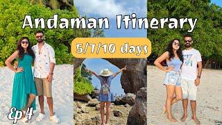 Andaman Complete Guide  Budget & Itinerary for 5 or 7 or 10 days  Plan your trip on own Ep 4