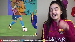 BARCA FAN REACTS TO C.RONALDO TOP 25 GOALS THAT MESSI COULD ONLY DREAM ABOUT  REACTION