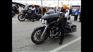 Sikh Riders & Sikh Motorcycle Club @ 2023 Surrey Nagar Kirtan - Worlds Largest Vaisakhi Parade