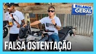 Bandido que roubava motos e ostentava na internet é preso em SP