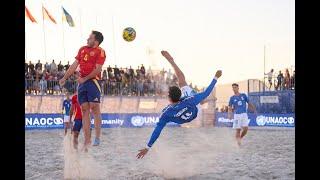 Spain vs. Italy Euro Beach Soccer League Superfinal Alghero 2024 - BEST GOALS