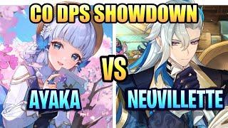 C0 DPS SHOWDOWN AYAKA VS NEUVILLETTE  Genshin Impact