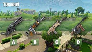 GUESS THAT GUN SOUND CHALLENGE #2 - FORTNITE  tusadivi