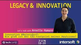 Annette Hamann  LEGACY & INNOVATION beim techCamp 2024