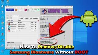 How To RemoveDisable Samsung Bloatware Without ROOT