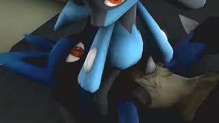 MMD Riolu and Lucario Fart on Each Other Stinky Charizard