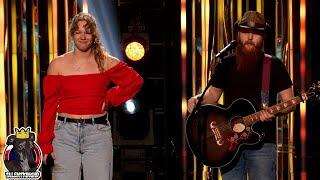 Hannah Nicolaisen & Warren Peay Full Performance  American Idol 2023 Hollywood Week Duets Day 2 S21