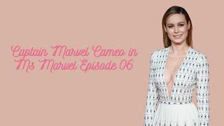 Captain Marvel Cameo   Ms Marvel Episode 06   Post Credit Scene   Nocturnal 