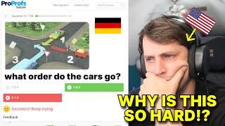 American takes the GERMAN DRIVING TEST part 1