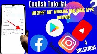 Apps Say No Internet Connection  Some Apps Not Working On Mobile Data Android Fixed