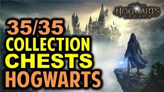 Hogwarts All 35 Collection Chests Locations  Hogwarts Legacy