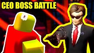 BEATING the NEW CEO BOSS BATTLE  Roblox Jailbreak