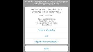 TERBARU  MB WA update 9.25.1 ke 9.25.2 Download sekarang  Vitur iphone 15 Real