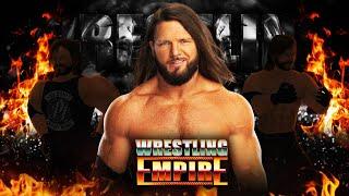 How To Make AJ Styles in Wrestling Empire 2024  The Phenomenal One  Wrestling Empire  AWE
