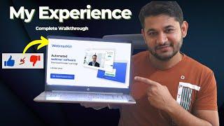 WebinarKit User Review After 6 Months Complete Walkthrough  OTO FeaturesPricing Step by step