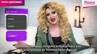 RuPauls Drag Queens Learn Lesbian Spanish Slang