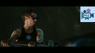 Iron Man 2 2010 Hindi  Making of new element Scene Hindi  3000 Movie clips