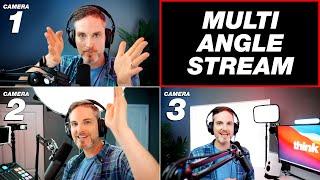 How I Live Stream with Multiple Cameras Elgato Cam Link Pro + Stream Deck