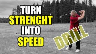 A drill to feel the difference between strength and speed…