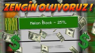 ZENGİN OLUYORUZ - DEVASA YARATIK GÖRDÜK - DİAMOND SKYBLOCK 