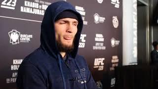 Khabib Nurmagomedov on Artem Lobov incident Nothing happened