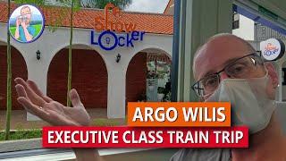 Lets hop on the ARGO WILIS executive class train to Surabaya 