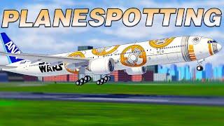 Roblox Project Flight ️ Plane Spotting  B777 A330 B787 & More  Takeoffs & Landings