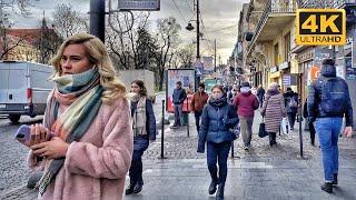 Lviv UKRAINE  - CITY CENTER - 4K - Walking Tour