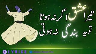 Tera Ishq Agar Na Hota  Qawwali  تیرا عشق اگر نہ ہوتا   Sufism  Lyrical