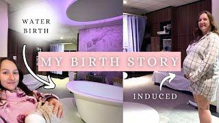 My Birth Story  water birth induced with foley balloon complications after birth