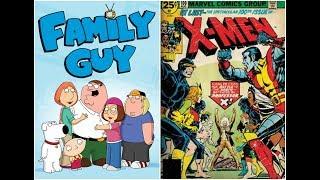 Family Guy - X-Men Allusion and Reflexive techniques