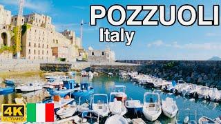 Evening walk in POZZUOLI Naples Italy - 2023  4K