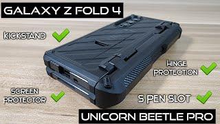 Samsung Galaxy Z Fold 4  Supcase Unicorn Beetle Pro Case Review