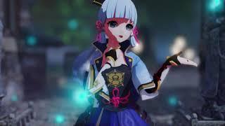 【MMD  Genshin Impact】桃源恋歌 Tougen Renka  Ayaka Kamisato