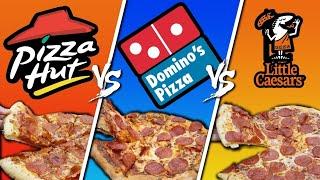 Dominos vs Pizza Hut vs Little Caesars Mexico Edition  Taste Test
